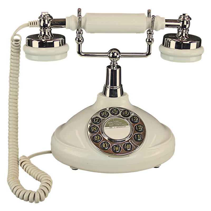 Design Toscano Brittany 1929 Rotary Telephone & Reviews Wayfair